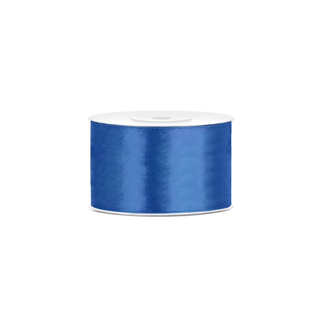 Silkiband royal blátt 38mm/25m
