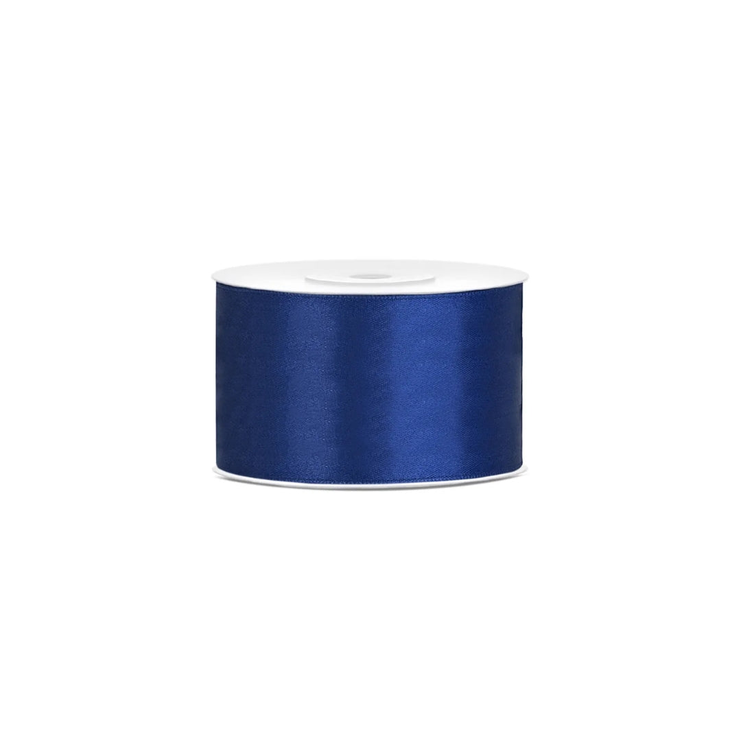 Silkiband m. blátt 38mm/25m