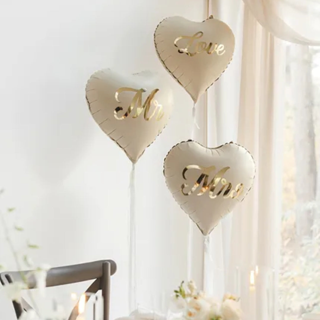 Ballón foliu "Love" 45cm