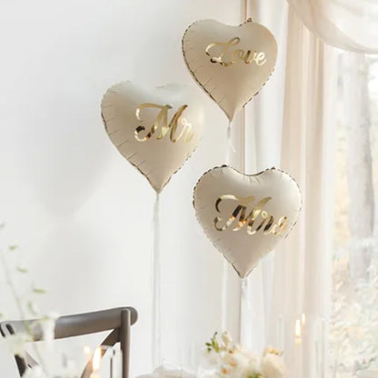 Ballón foliu "Love" 45cm