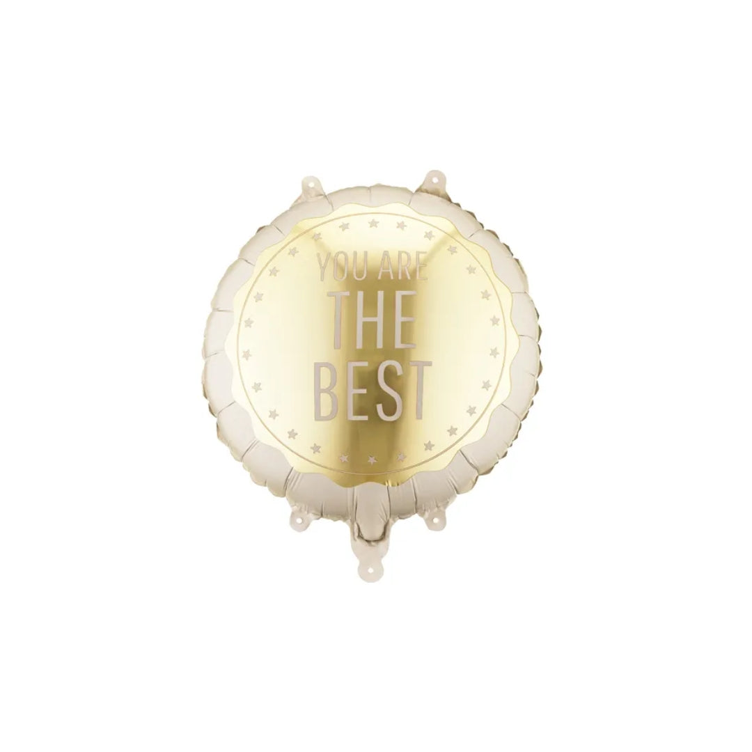 Ballón foliu "You are the best" 35cm