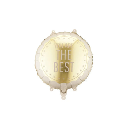 Ballón foliu "You are the best" 35cm