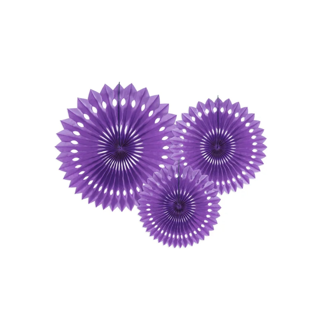 Rosettir lilla 20-30cm 3stk