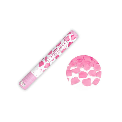 Konfettirør v/ Rósubløð pink 40cm