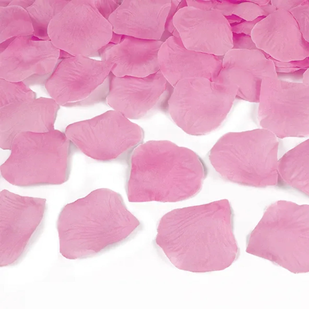 Konfettirør v/ Rósubløð pink 40cm