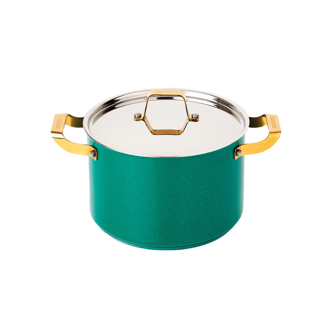 Heritage grýta 6,7L Ø24 H15,6cm Grøn v/gullh.