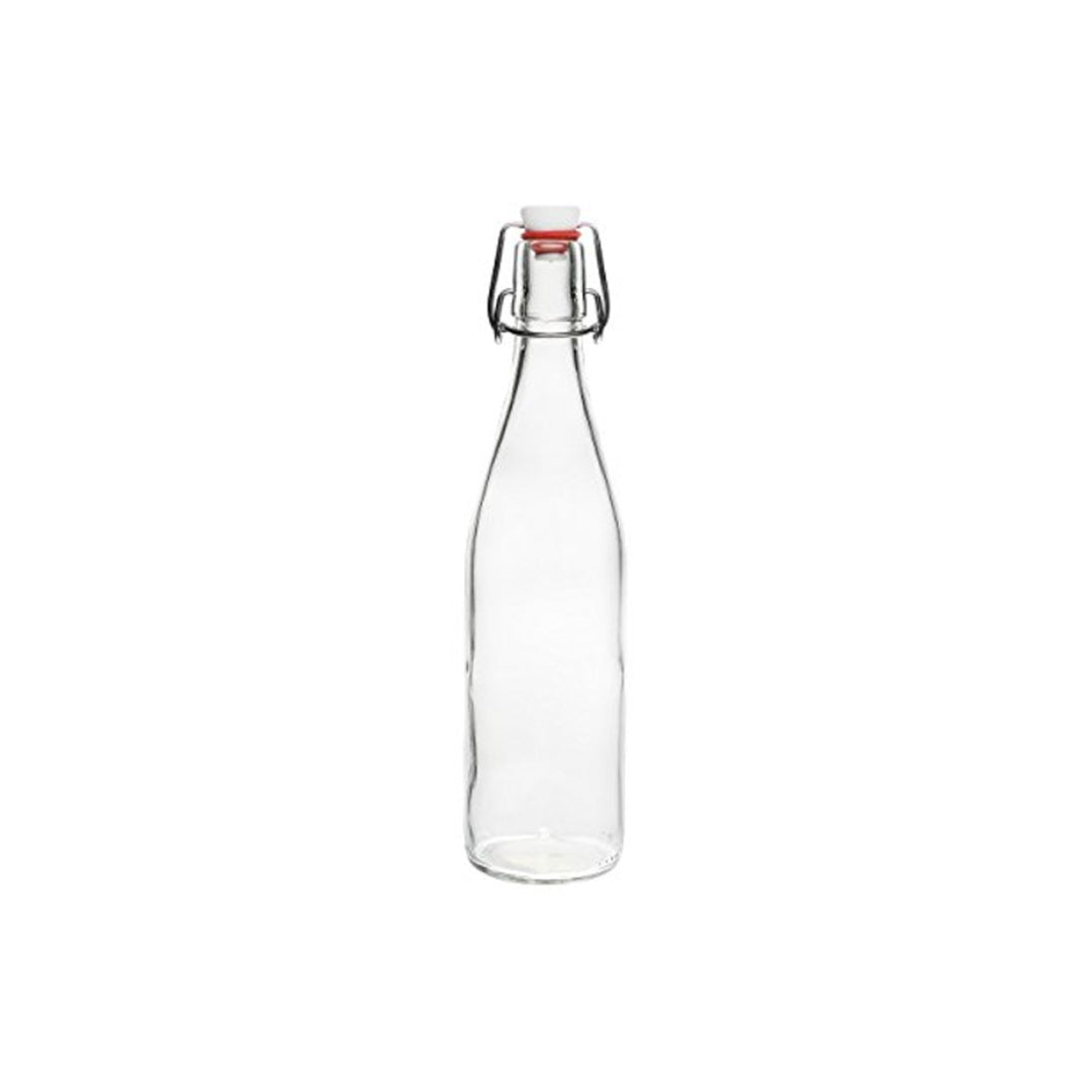 GogF Patentfløska 0,5L glas v/porselenproppi