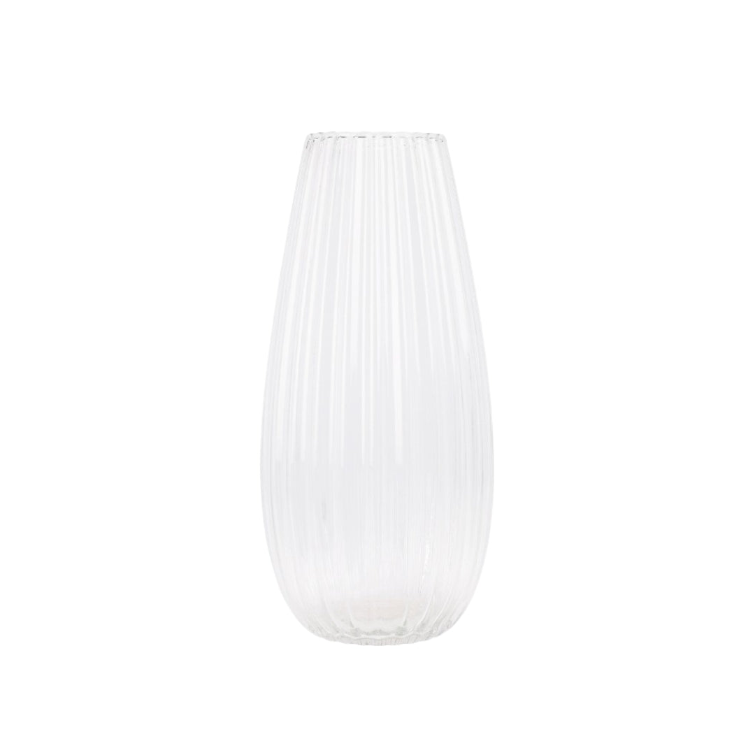 EH Vasi glas klárur Ø17xH37cm 1stk