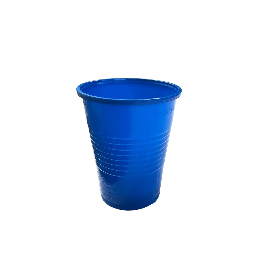 Gløs 24cl 25stk|kar20 Blá plast
