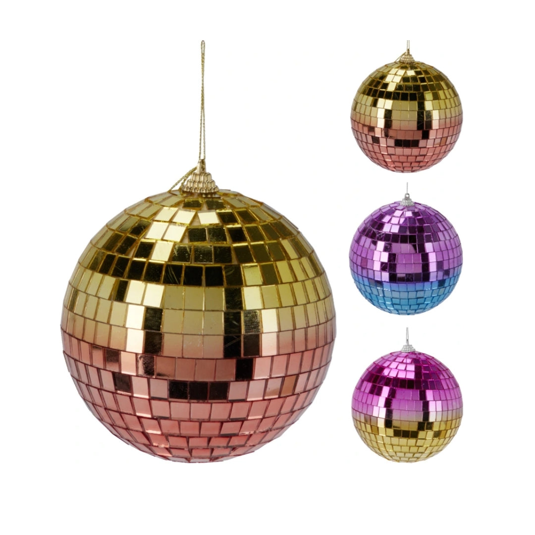 EH Diskokúla fleirlitt 18cm 3ymisk