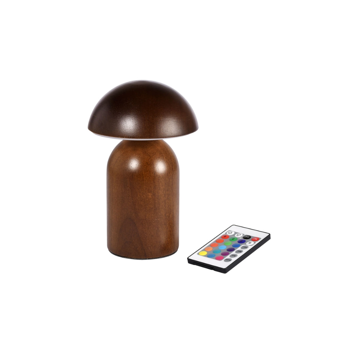 LED Lampa Amanita træ brún H18 Ø12cm 19T Tráðleys