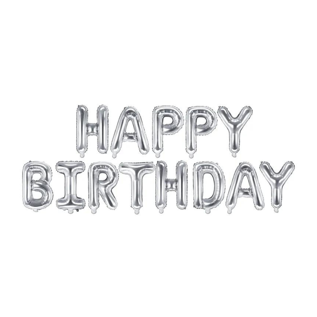 Ballónstavir &quot;happy birthday&quot; foliu 1stk/50
