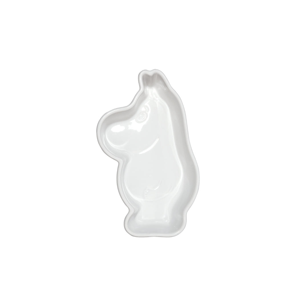 Skál Mumi  21x38x6cm hvítt