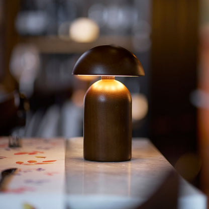 LED Lampa Amanita træ brún H18 Ø12cm 19T Tráðleys