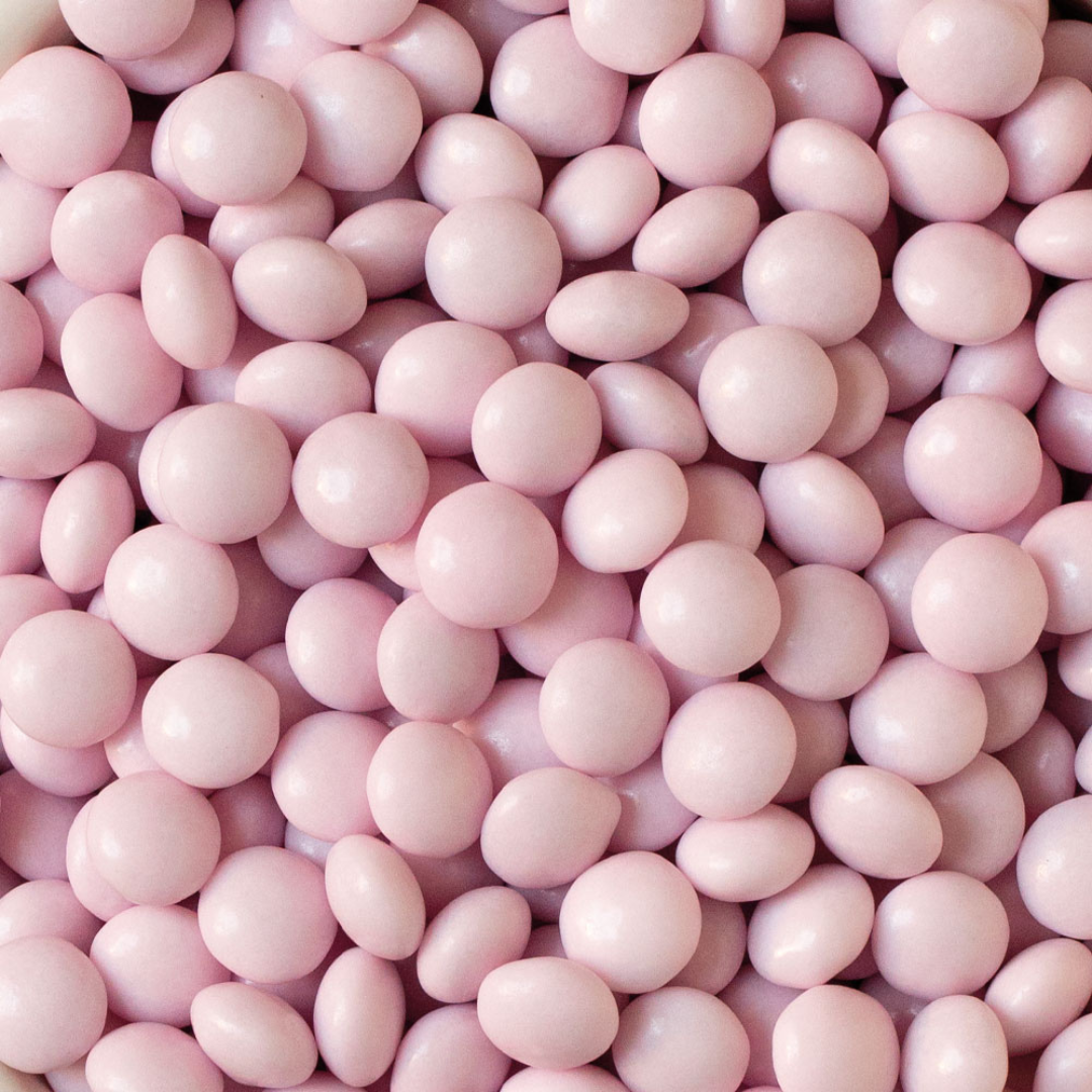 Decora Sjokolátaperlur 60% ljóst Rosa 80gr
