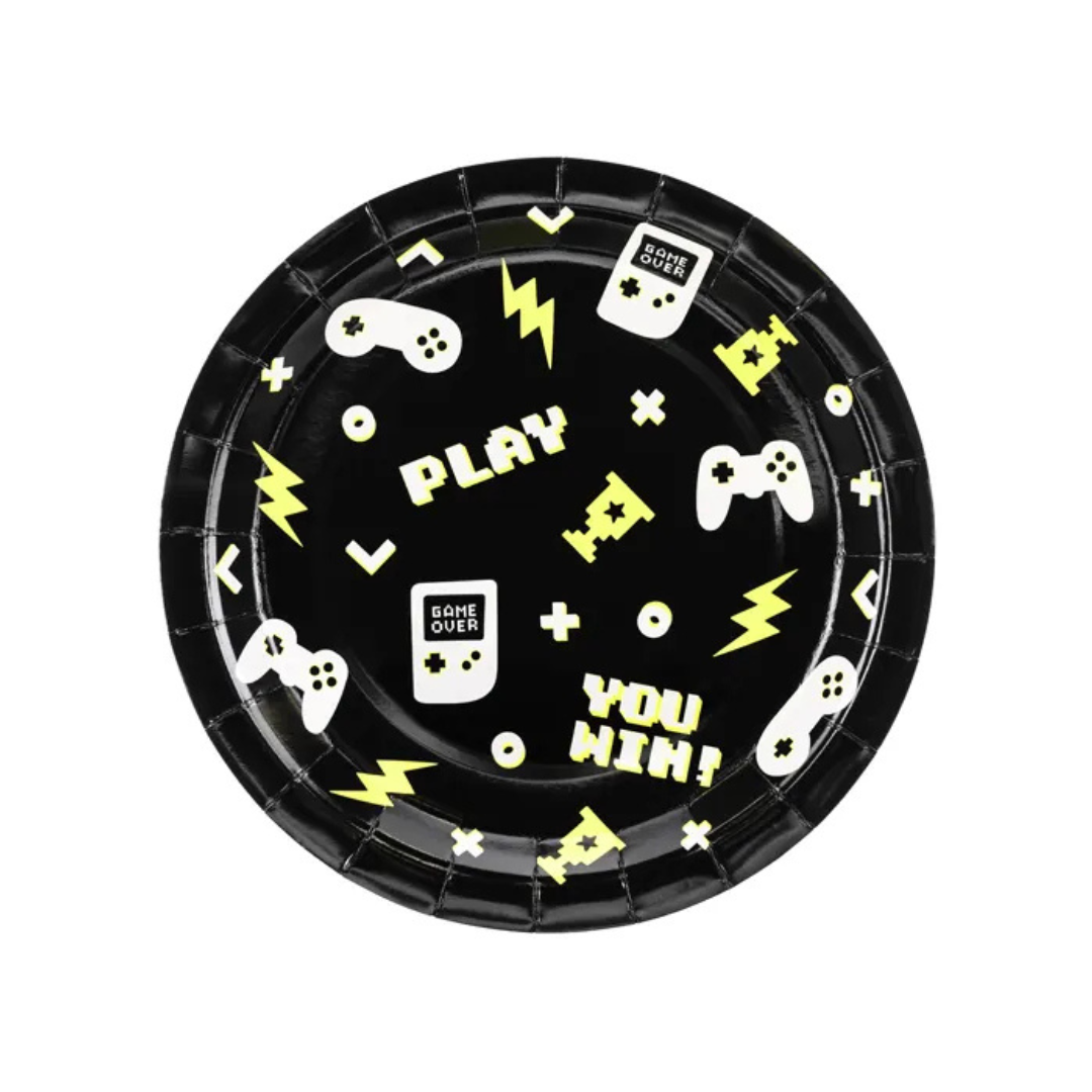 Tallerkar 23cm Game 6stk