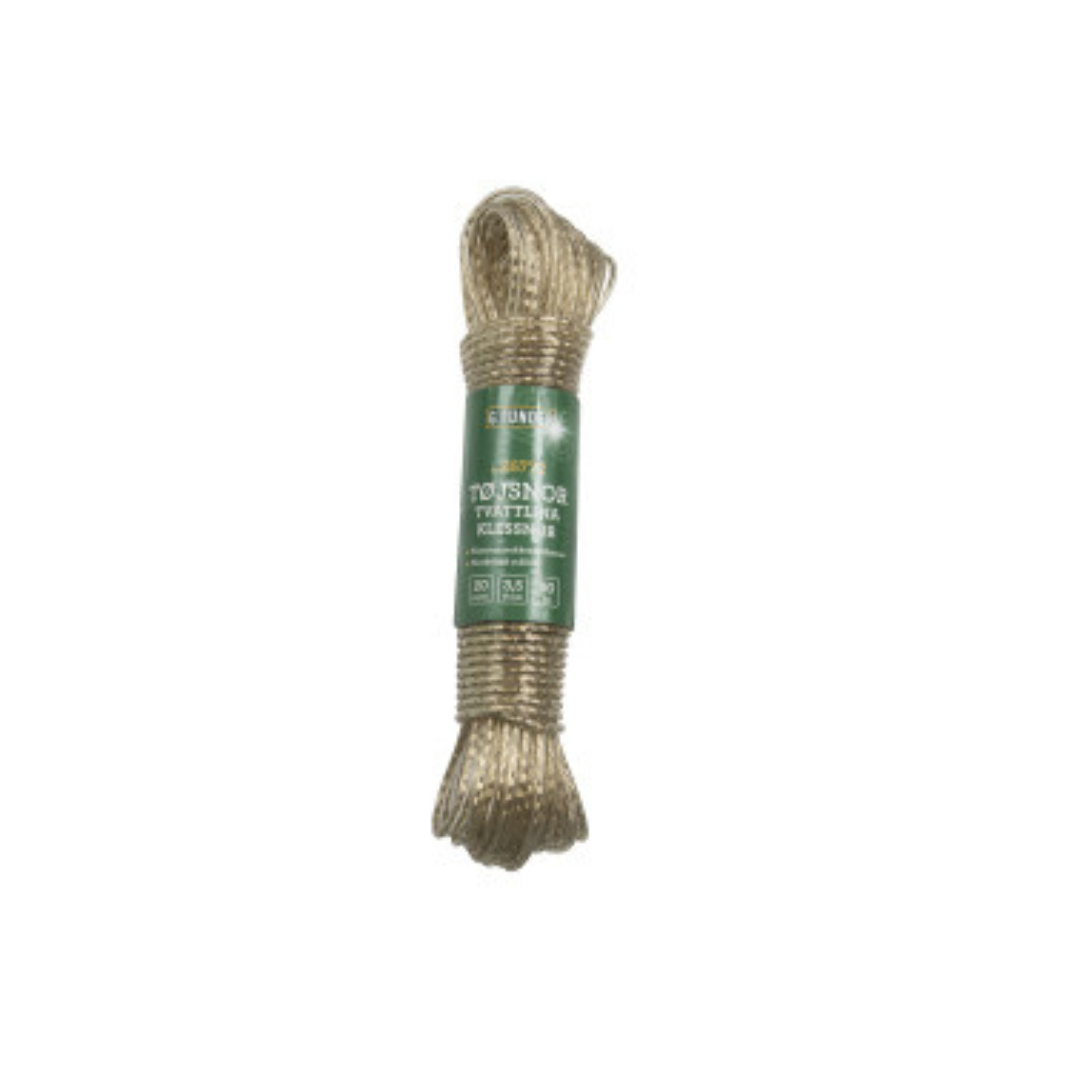 G.Funder Toysnórur 3mm 20m stál/PVC