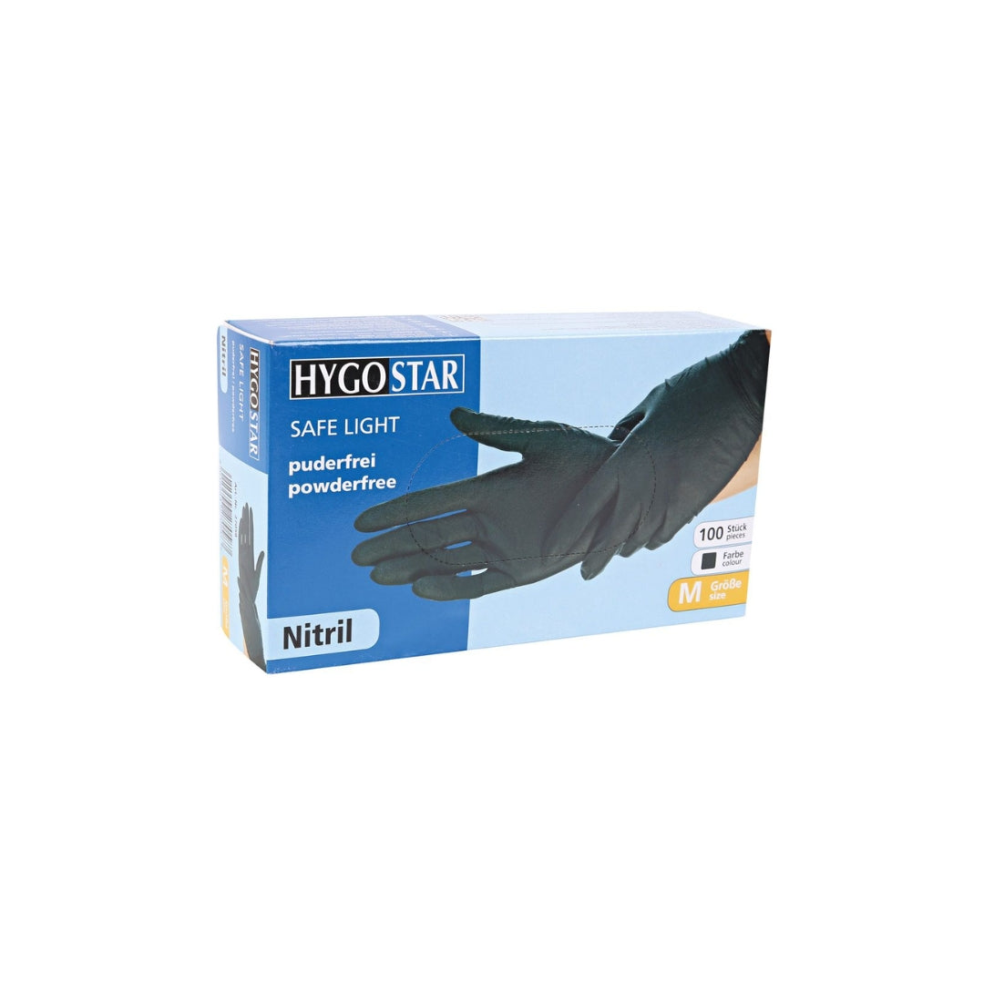 Nitrile Handskar std 10/XL 100stk Hygostar