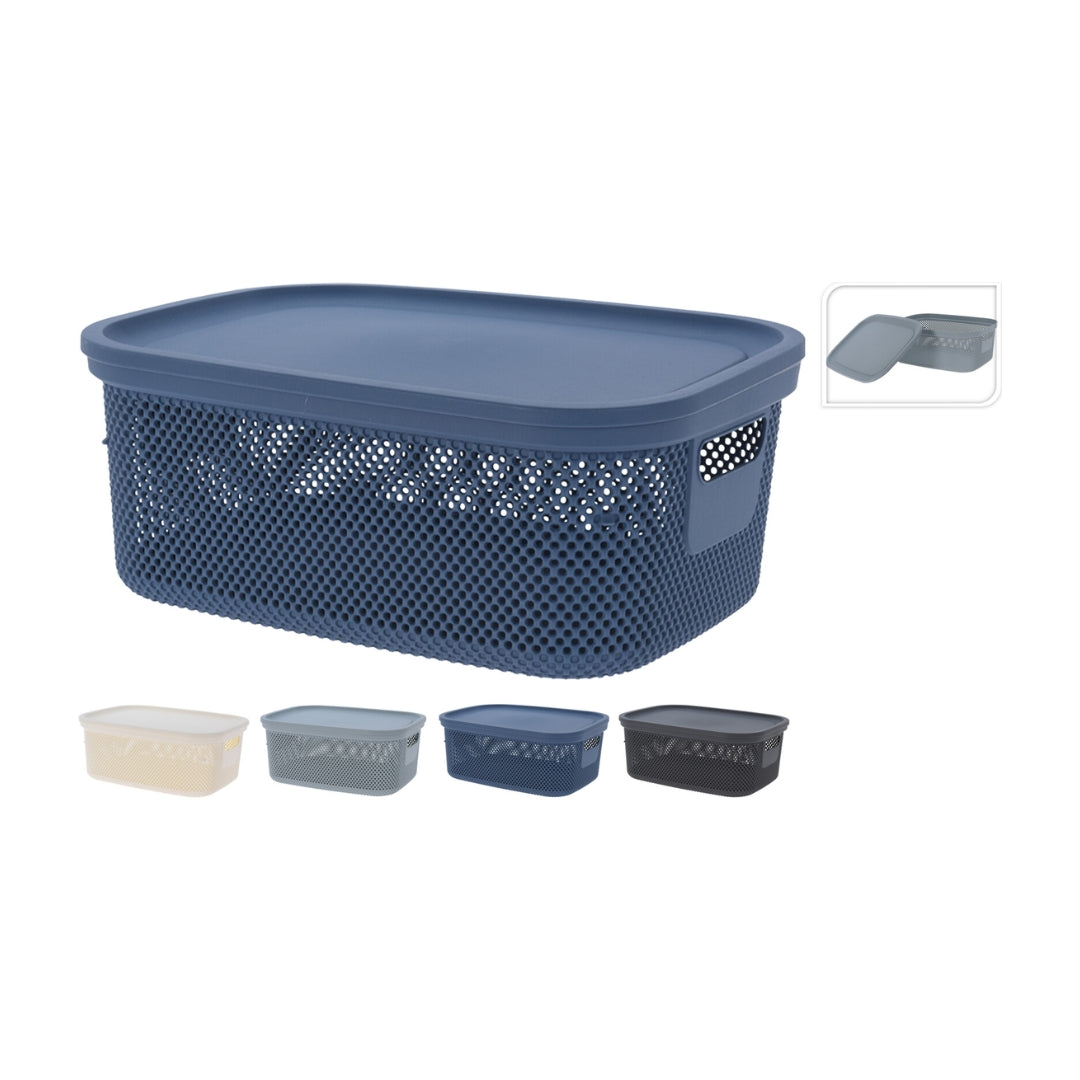 EH Plastkassi 12L v/lok PP 38x28,5x15cm