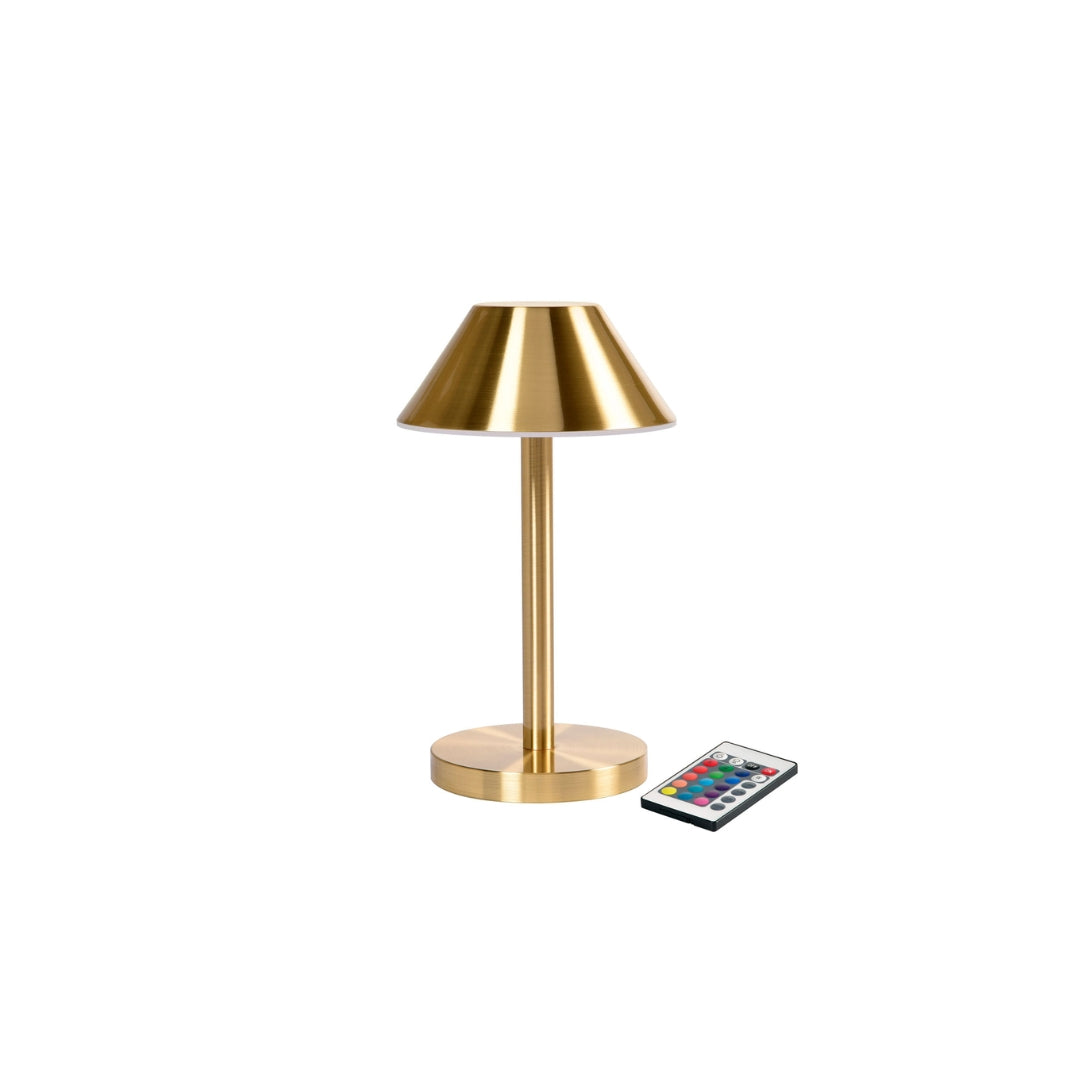 Duni LED Lampa Zelda Midi H21,5 Ø12cm 14T Gull