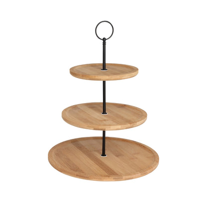 EH Uppsatsur 3hæddir bambus 34x28cm