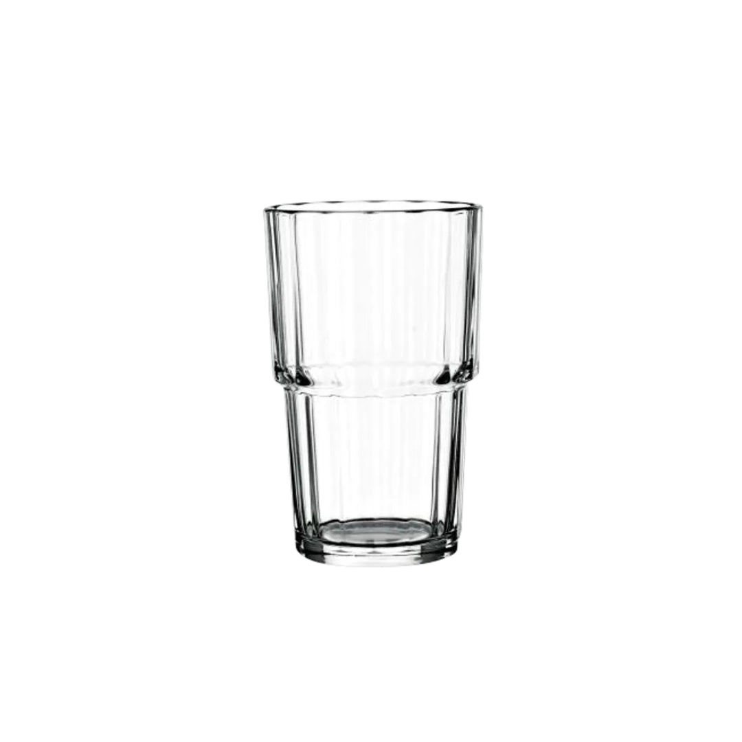 Gløs Norvege stápl/riflut herdað glas 27cl 6stk