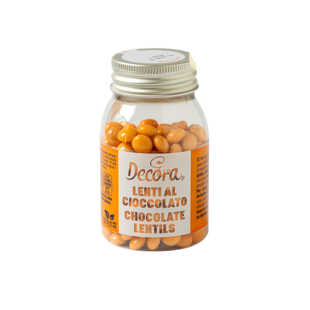 Decora Sjokolátaperlur 60% Orange 80gr