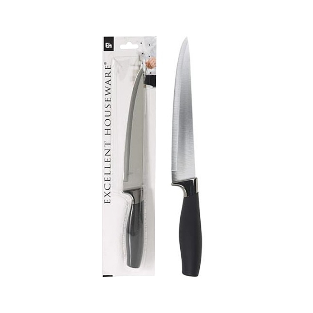 Køksknívur svartur 23cm
