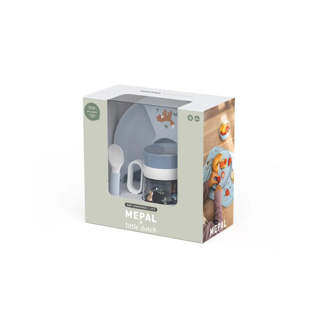 Barnasett Forest friends koppur, tallerkur &amp; skeið