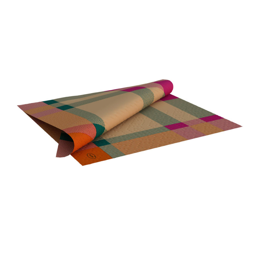 D.Serv. 3-lag 33cm 50stk|10 Glowy Tartan