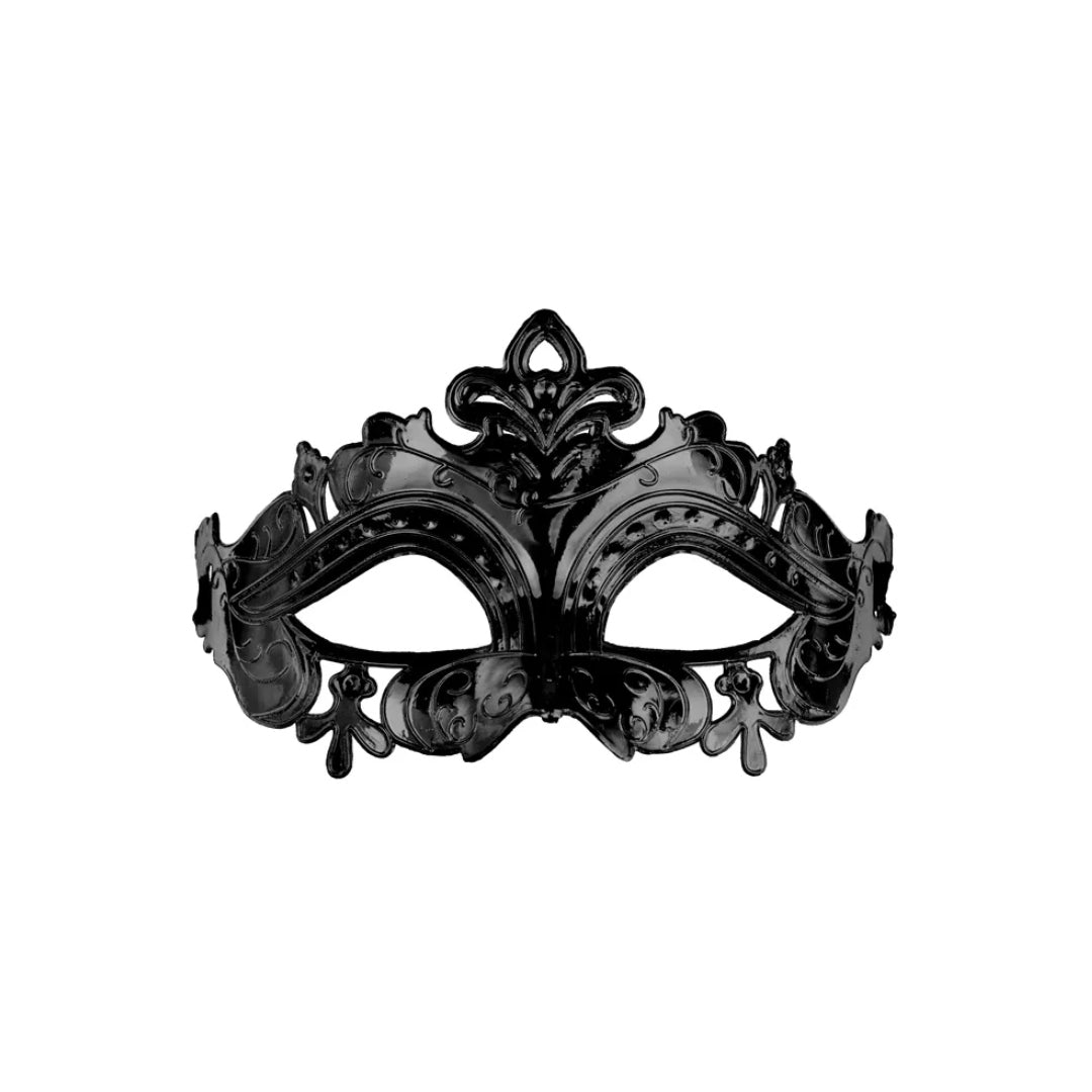 PD Maska Carneval 17x9cm svørt