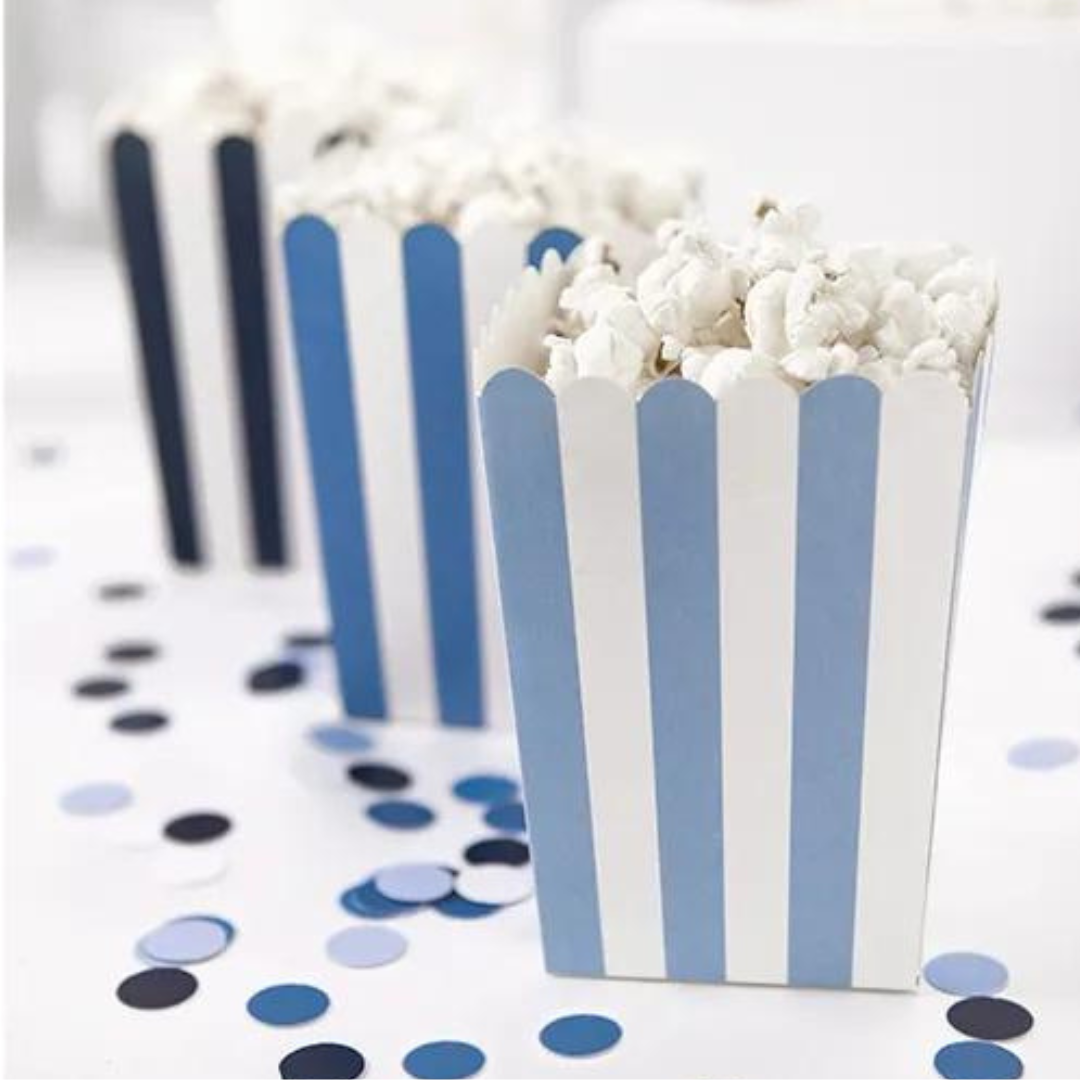 Partydeco Bikar t/poppkorn 7,5x7,5x12,5cm 6stk/40