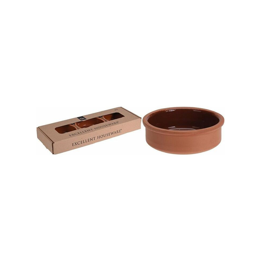 Terracotta set Ø12cm 3stk