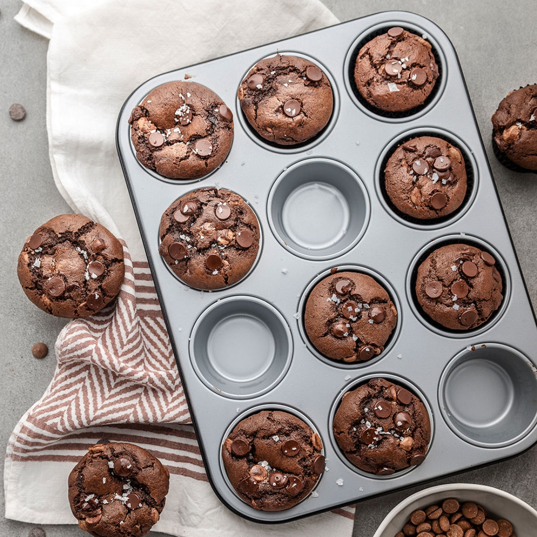 Muffinsformar 12stk Ø7cm H3cm 35x26cm Nonstick