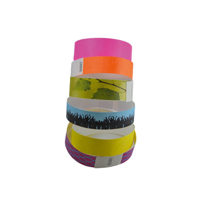 Armband atgongumerki 19x255mm Blátt 200stk