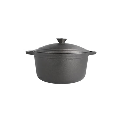 Stoypijarnsgrýta v/loki 4,8L Ø25,5cm svørt
