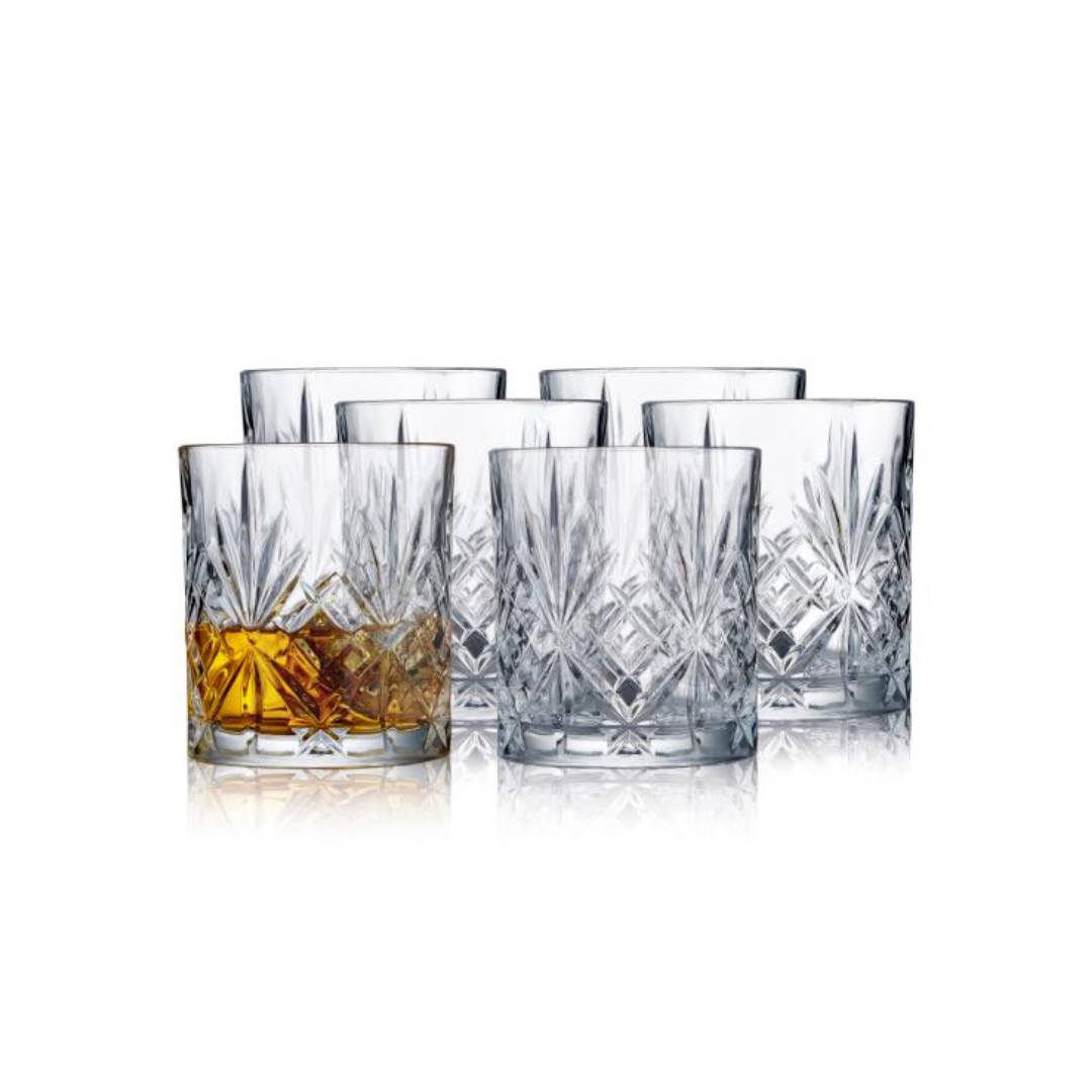 Gløs Whiskey 6stk 31cl Melodia Lyngby