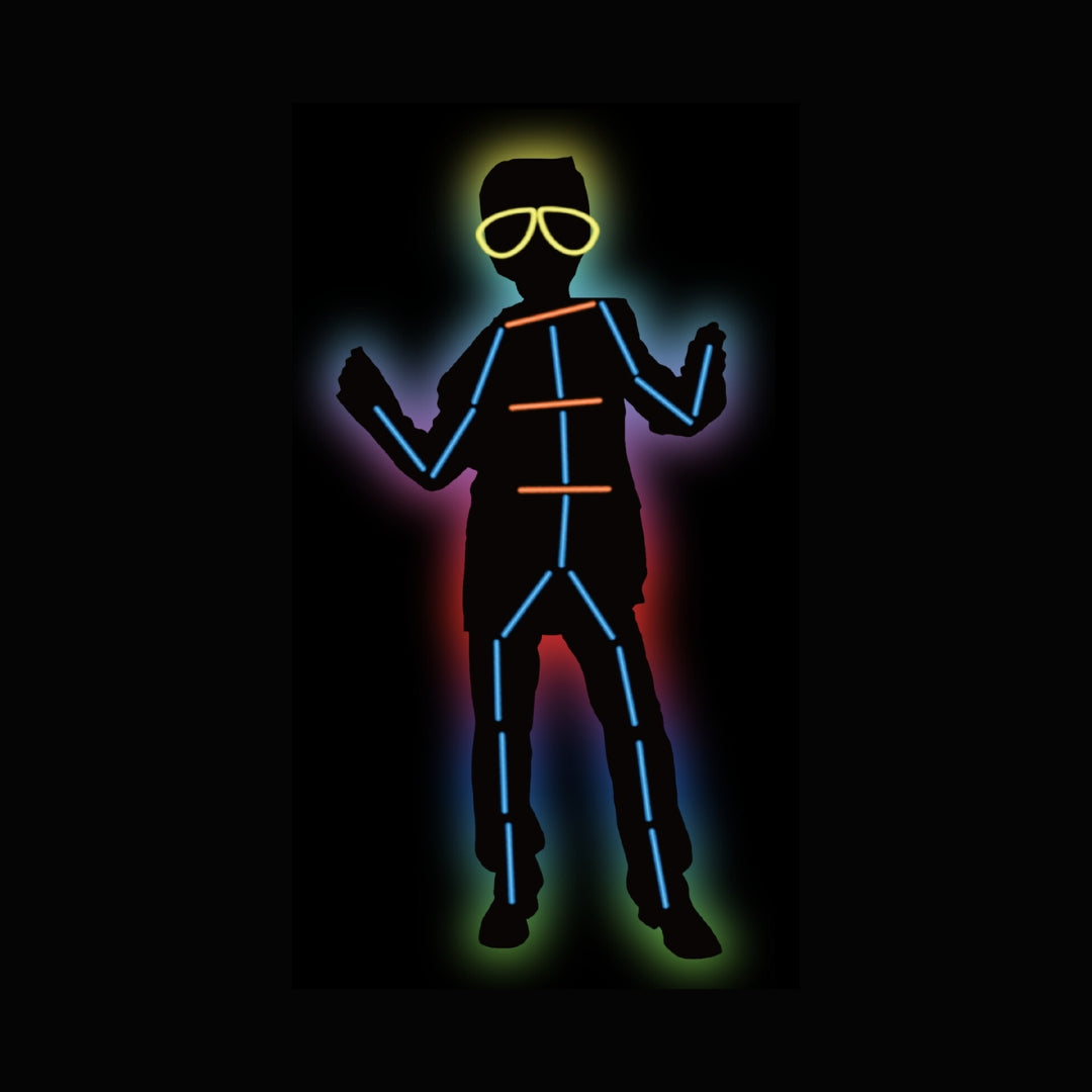 EH Glow in the dark sett 61deilir 2ymisk