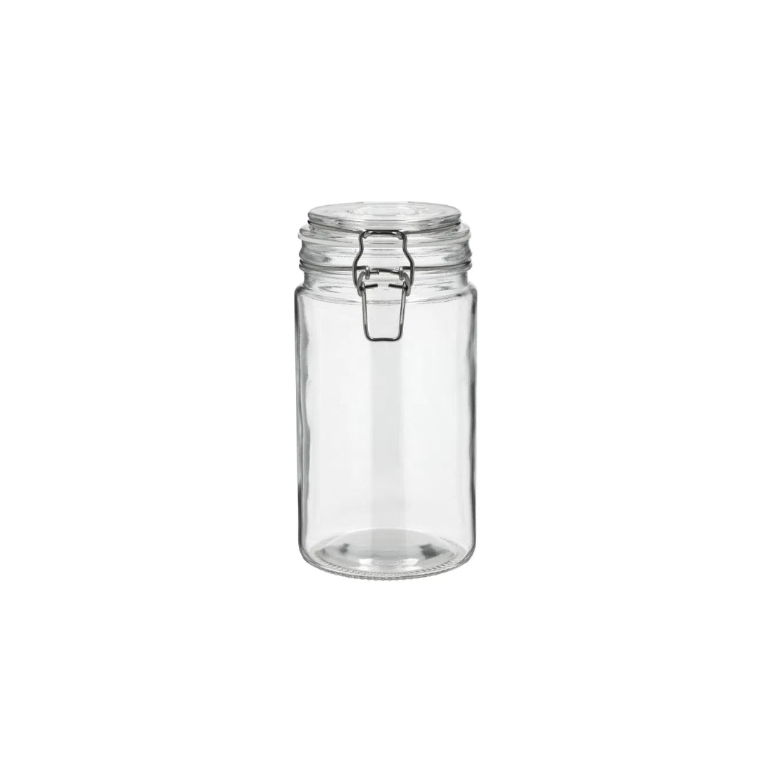 Glaskrukka 1L v/patentloki Ø10 H20cm Funktion