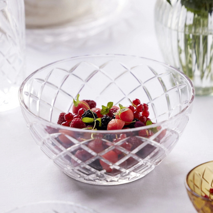 Skál Ø24cm Sorrento Klár glas Lyngby