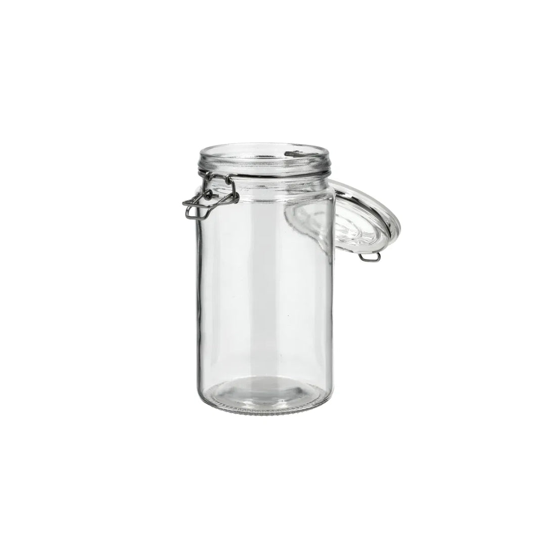Glaskrukka 1L v/patentloki Ø10 H20cm Funktion