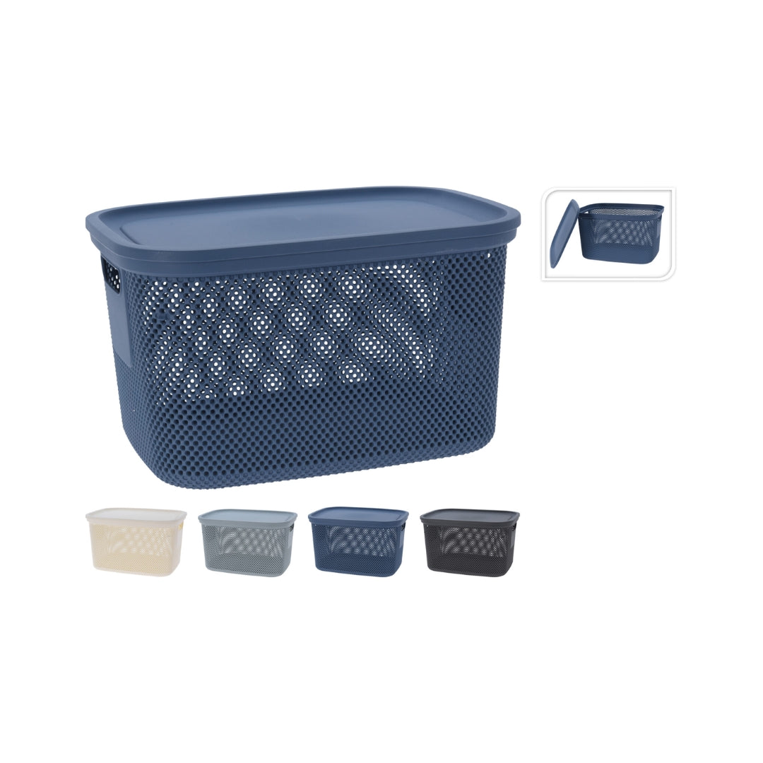 EH Plastkassi 18L v/lok PP 22x28,5x38cm