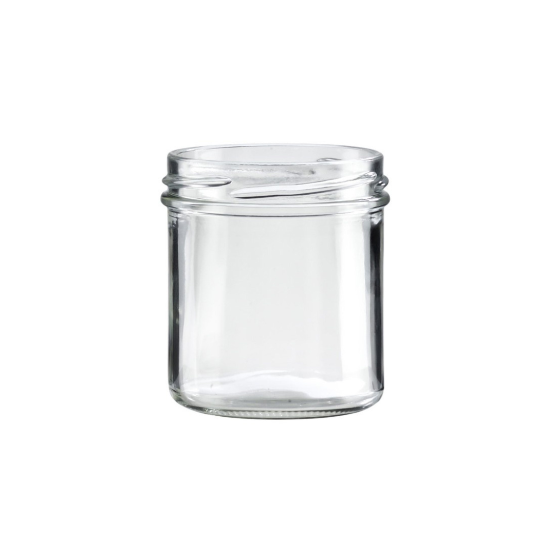 Krukka glas 165ml u/lok TO66
