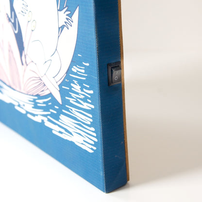 Málningur v/ljós Mumi 25x30cm