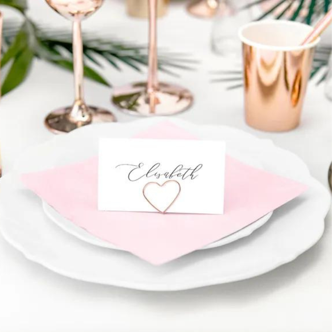 Partydeco Serviettar 33cm 3-lag 20stk ljóst Reytt