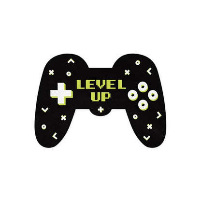 Serviettar 3-lags 16cm Game 12stk