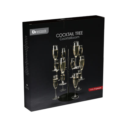 EH Uppsatsur t/12 champagnegløs 3hæddir H55,5cm