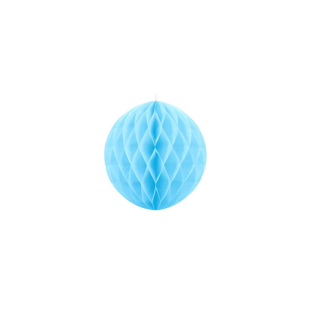 Honeycomb Ball himmalblátt 20cm 1stk