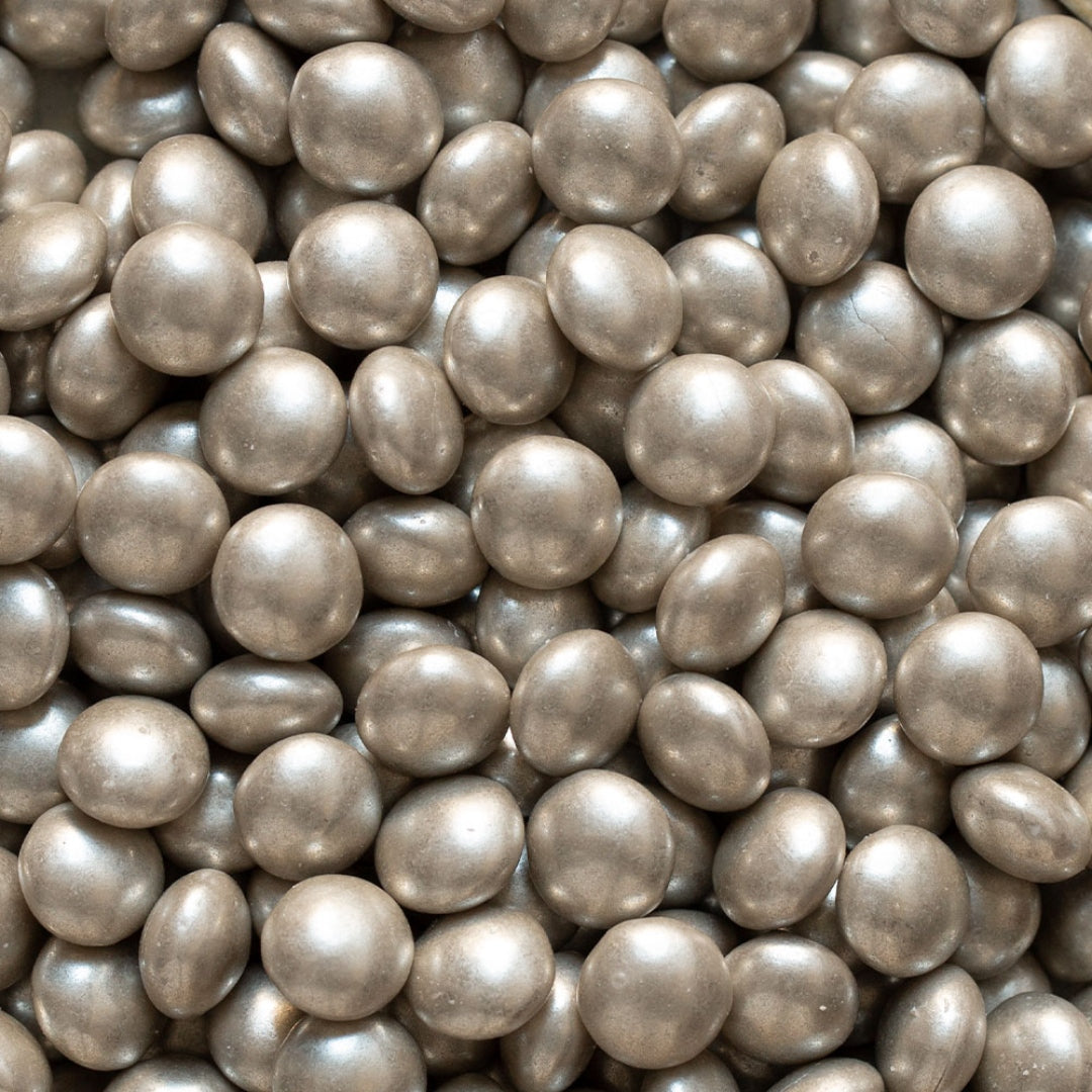 Decora Sjokolátaperlur 60% Silvur 80gr
