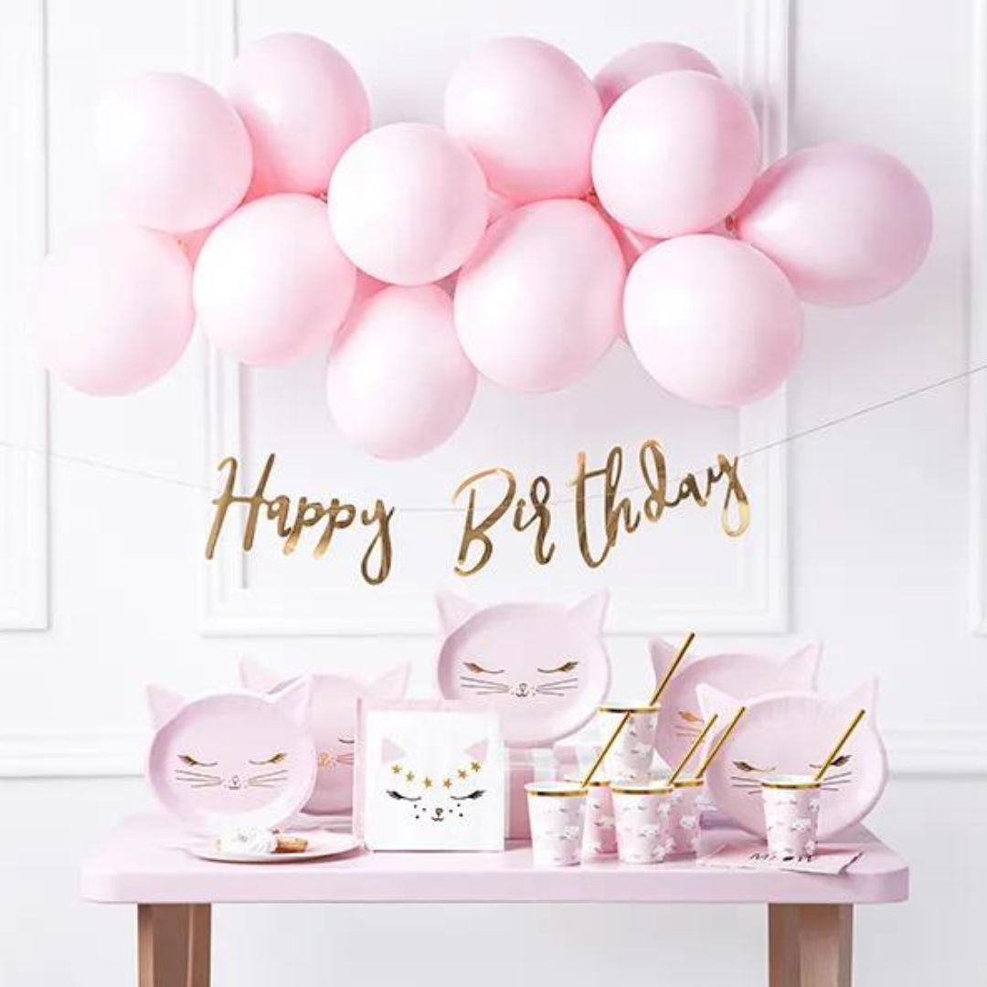 Partydeco Serviettar 33cm 3-lag 20stk Kitty